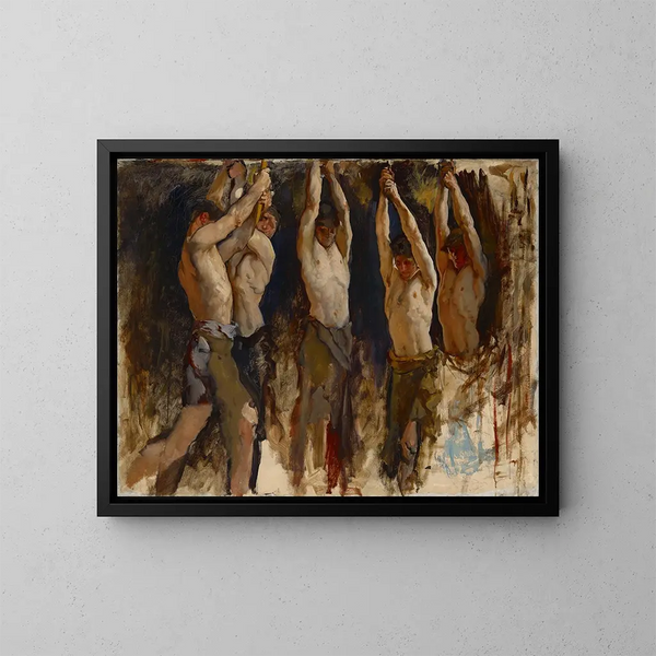 Edwin Austin Abbey - Figure Study for The Spirit of Vulcan Genius of the Workers in Iron and Steel Rotunda Pennsylvania State Capitol Harrisburg.webp
