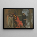 Hamlet Nyt voisin tehdä sen Acte III Näytös 3 Hamlet - Edwin Austin Abbey — kehystetty taideteos seinällä
