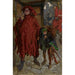 Sir John Falstaffin maalaus hovipoikansa kanssa, Kuningas Henrik IV, toinen osa, ensimmäinen näytös, toinen kohtaus - Edwin Austin Abbey