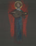 Ange d'étude avec instrument de musique - Edwin Austin Abbey — näkymä teoksesta