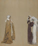 Étude Trois figures - Edwin Austin Abbey — näkymä teoksesta