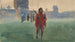 Harjoitus matkalla oleva jonglööri - Edwin Austin Abbey — näkymä teoksesta