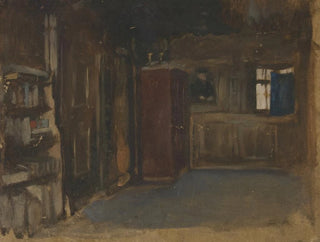 Edwin Austin Abbey - Study of an interior.webp