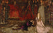 Hamletin näytelmän kohtauksesta III näytös II - Edwin Austin Abbey — näkymä teoksesta