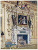 Cheminée dans la salle double cube de Wilton House - Edwin Foley — näkymä teoksesta
