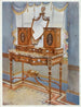 Satin-wood hairdresser Maalaus with medallions - Edwin Foley — näkymä teoksesta