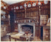 L'étude lambrissée à Groombridge Place, Kent - Edwin Foley — näkymä teoksesta