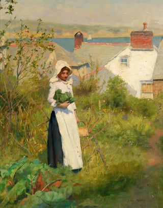 Edwin Harris - A Cornish cottage garden.webp
