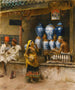 Une boutique de parfumeurs à Bombay - Edwin Lord Weeks — näkymä teoksesta
