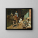 Un marché à Ispahan - Edwin Lord Weeks — kehystetty taideteos seinällä