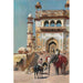 Suuren moskeijan Jami Masjidin edessä, Mathura, Intia - Edwin Lord Weeks — näkymä teoksesta