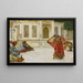 Intian tanssijattaresta - Edwin Lord Weeks — kehystetty taideteos seinällä