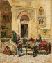 Entrer dans la mosquée - Edwin Lord Weeks — näkymä teoksesta