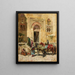 Entrer dans la mosquée - Edwin Lord Weeks — kehystetty taideteos seinällä