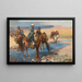 Edwin Lord Weeks — kehystetty taideteos seinällä