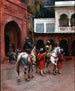 Palais du prince indien d'Agra - Edwin Lord Weeks — näkymä teoksesta