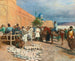 Café persan, le vendeur de poteries - Edwin Lord Weeks — näkymä teoksesta