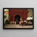 Rabat'n maalaus, Punainen portti - Edwin Lord Weeks — kehystetty taideteos seinällä