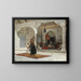 Le Nautch - Edwin Lord Weeks — kehystetty taideteos seinällä