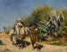 La Procession - Edwin Lord Weeks — näkymä teoksesta