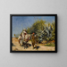 La Procession - Edwin Lord Weeks — kehystetty taideteos seinällä
