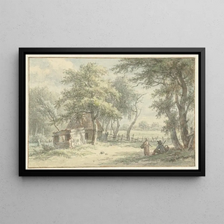 Egbert van Drielst - Figuren bij hutje in het Naarder Houd.webp