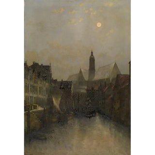 Egide Franois Leemans - The Koolvliet in Antwerp.webp