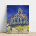 Maalauksen jäljennös Eglise Auvers-sur-Oise - Vincent Van Gogh