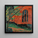 Kirkko Prerowissa - Alexej von Jawlensky — kehystetty taideteos seinällä