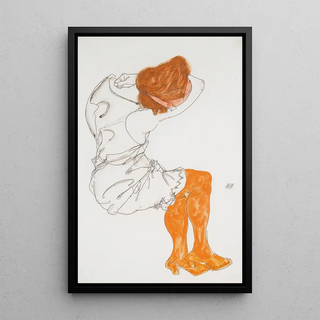 Egon Schiele - Das Schlafende Mdchen The Sleeping Girl.webp