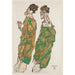 Devotion-maalaus - Egon Schiele — näkymä teoksesta