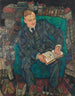 Dr Hugo Koller - Egon Schiele — näkymä teoksesta