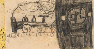 Egon Schiele - Eisenbahn Kinderzeichnung.webp
