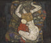 Nuori äiti - Egon Schiele — näkymä teoksesta