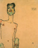 Mime van Osen - Egon Schiele — näkymä teoksesta
