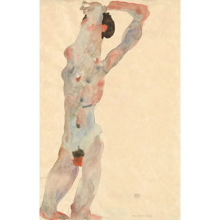 Egon Schiele - Mnnlicher Akt.webp