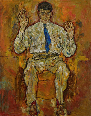 Portrait de Paris von Gütersloh 1887-1973 - Egon Schiele — näkymä teoksesta