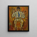 Portrait de Paris von Gütersloh 1887-1973 - Egon Schiele — kehystetty taideteos seinällä