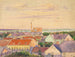 Näkymä kaupungista - Egon Schiele — näkymä teoksesta
