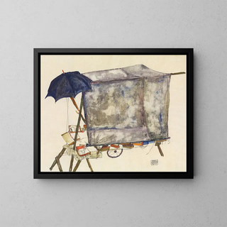 Egon Schiele - Street Cart.webp