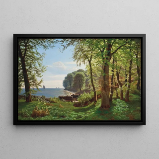 Eiler Rasmussen Eilersen - A hidden woodland cove.webp