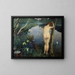 Nocturne - Eilif Peterssen — kehystetty taideteos seinällä