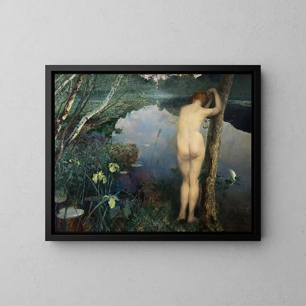 Nocturne - Eilif Peterssen — kehystetty taideteos seinällä