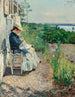 Soleil Kalvya - Eilif Peterssen — näkymä teoksesta