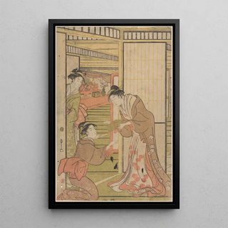 Eishi Hosoda - Three Women at Open Door.webp