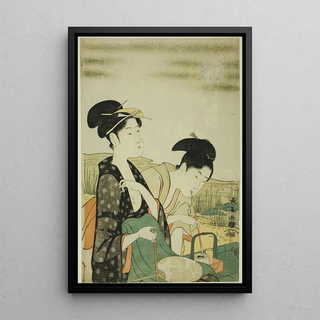 Eishsai Chki - Moon viewing.webp