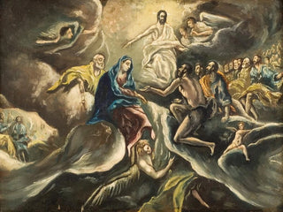 Le funérailles du comte d'Orgaz - El Greco — näkymä teoksesta