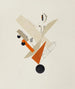 Le Globe-trotter - El Lissitzky — näkymä teoksesta