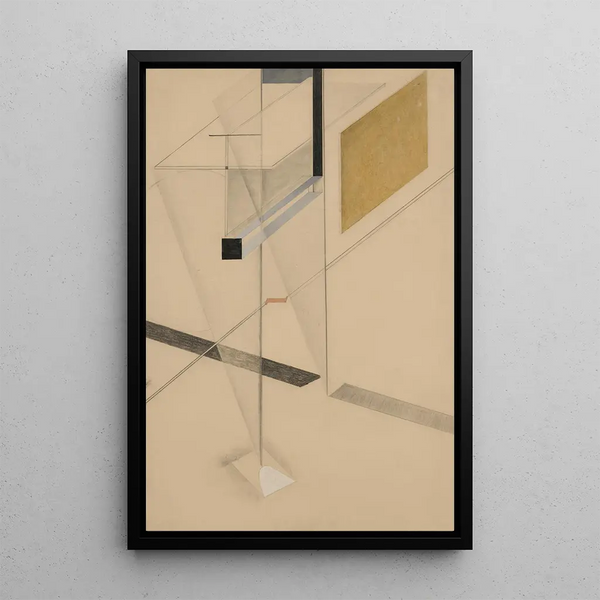 Maalauksen jäljennös ln31 - El Lissitzky