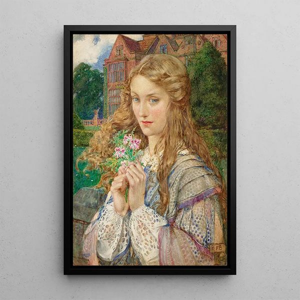 Maalauksen jäljennös Evelyn Hope - Eleanor Fortescue-Brickdale